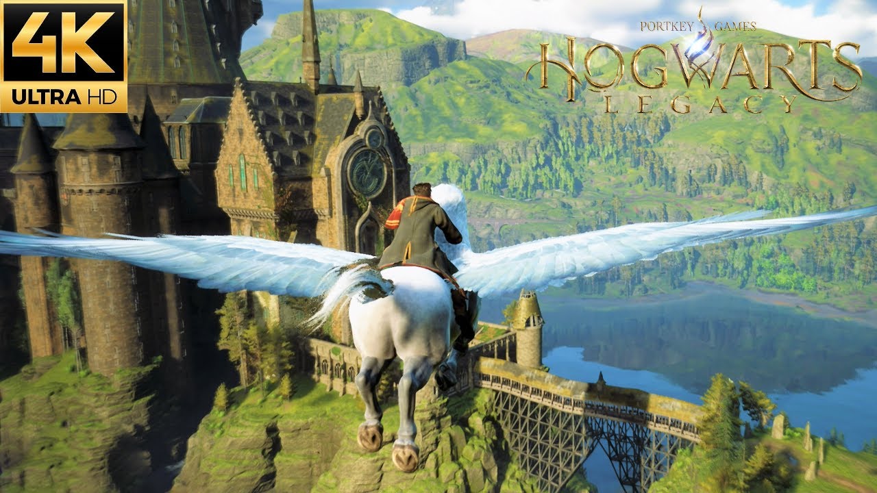 Hogwarts Legacy PS5 - Free Roam Open World Gameplay (4K 60FPS)