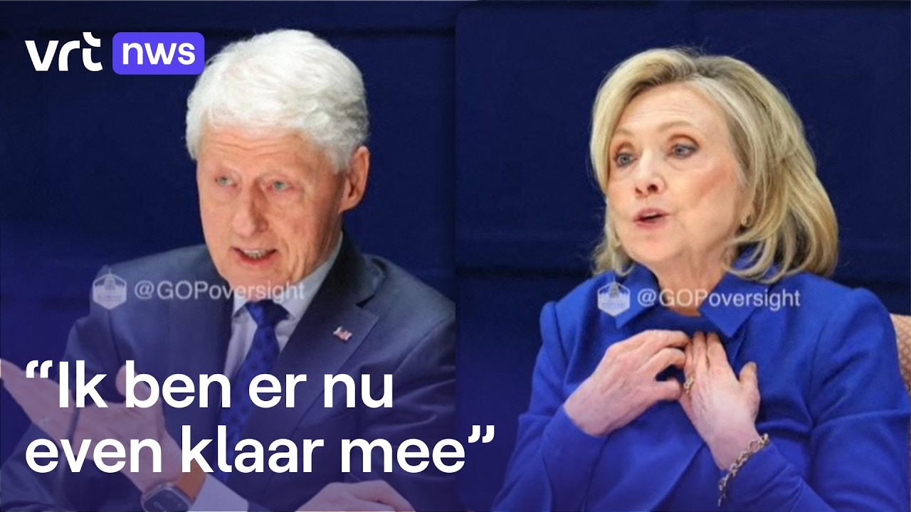 Zo verliep het getuigenverhoor van Bill en Hillary Clinton over Epstein