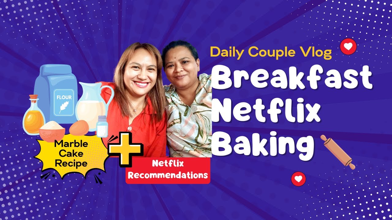 A Realistic Day in a Queer Couple Life | Breakfast, Baking Homemade Cake & Netflix Recommendations