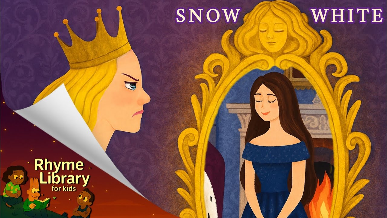 STORY: SNOW WHITE | Rhyme Library for kids 