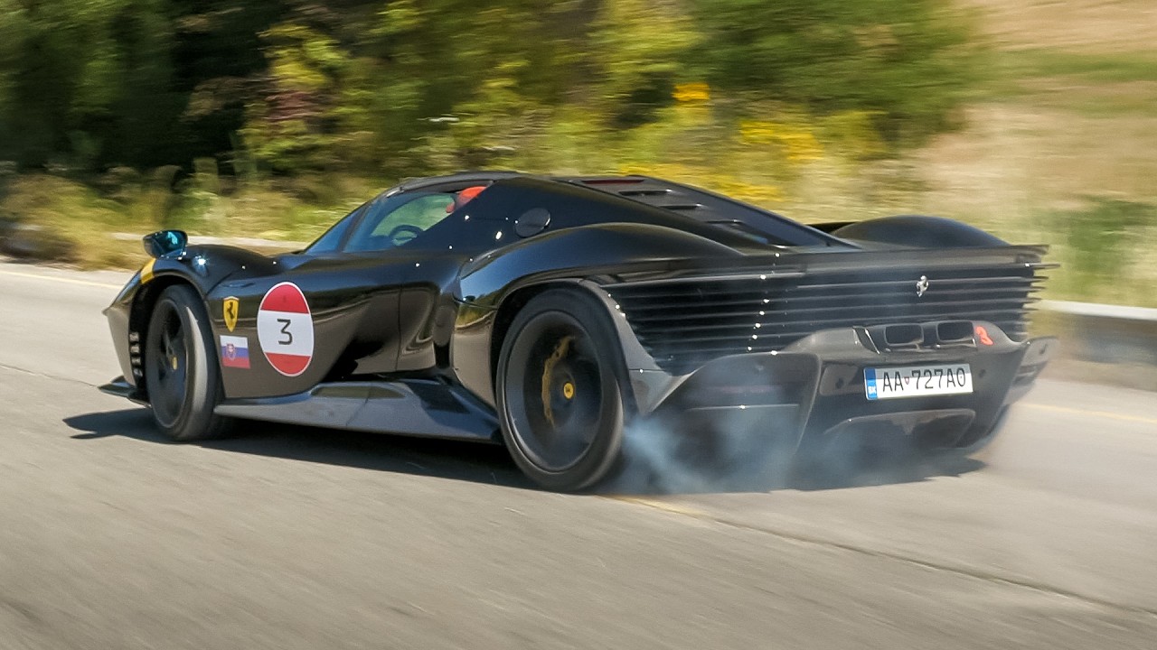 Ferrari Cavalcade 2025 Day 1 - Close Call, SP3 Drift, LaFerrari Aperta, SP2, Comp Aperta, SF90 XX