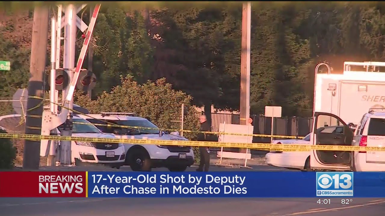 Teen Shot By Deputy After Car Chase In Modesto Dies