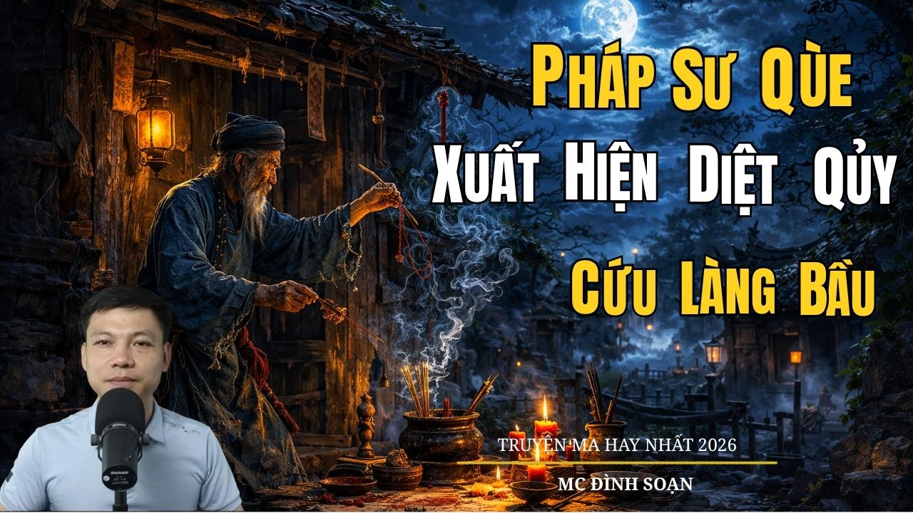 PHÁP SƯ QUÈ XUẤT HIỆN DIỆT QUỶ CỨU LÀNG BẦU | Truyện Ma Đình Soạn - Chuyện Ma Kinh Dị