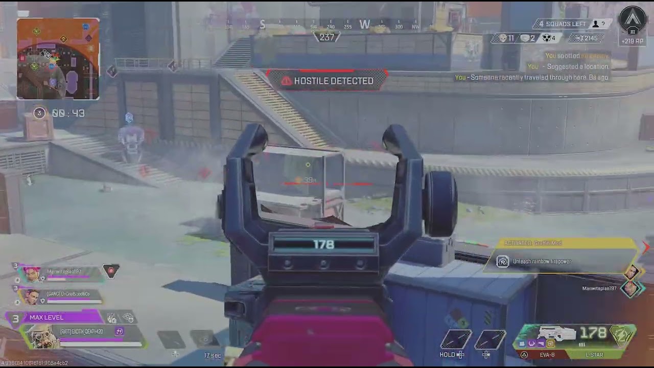 Apex Legends ranked 14 kill game beast