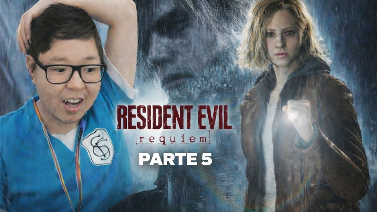 Liminha joga RESIDENT EVIL REQUIEM PARTE 5!
