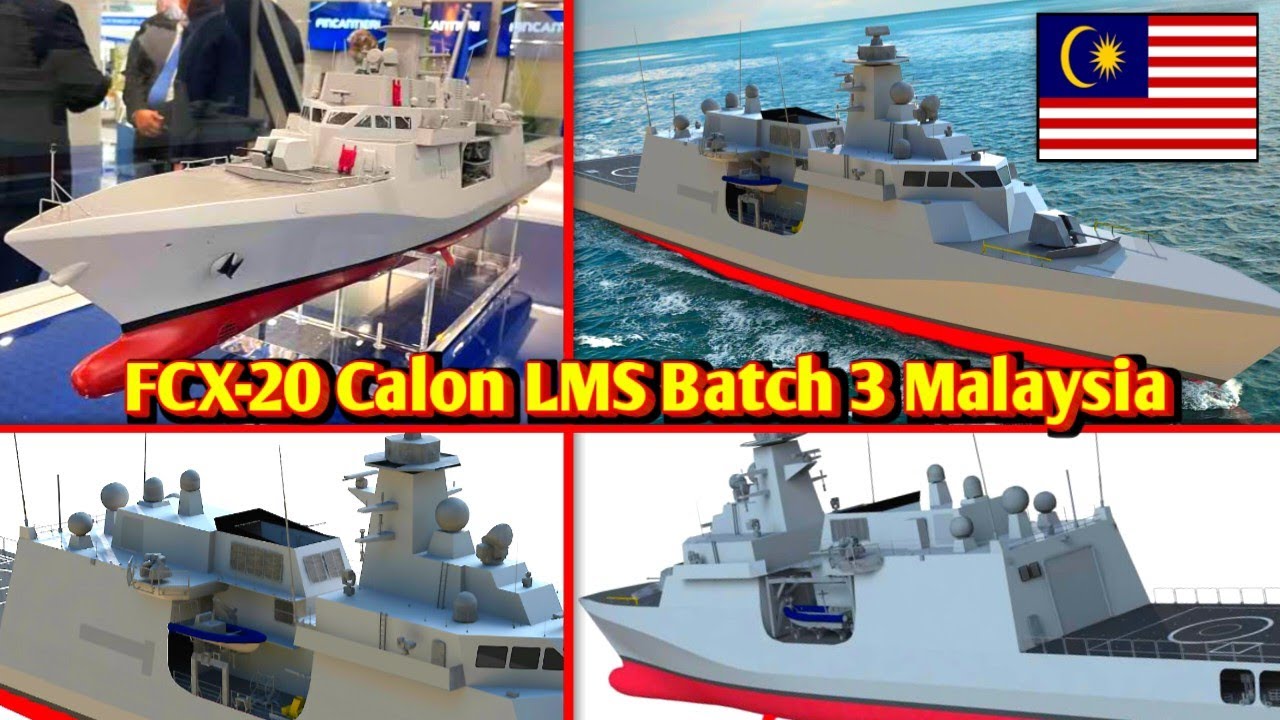 Didedahkan! Korvet FCX-20 Untuk Malaysia Calon LMS Batch 3 Daripada Itali Salah Satu yang Terbaik