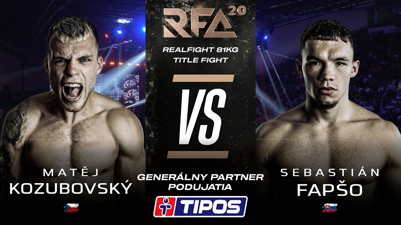 Sebastián FAPŠO vs Maty KOZUBOVSKÝ (K1) - Title fight | RFA 20 ALL STARS Bratislava