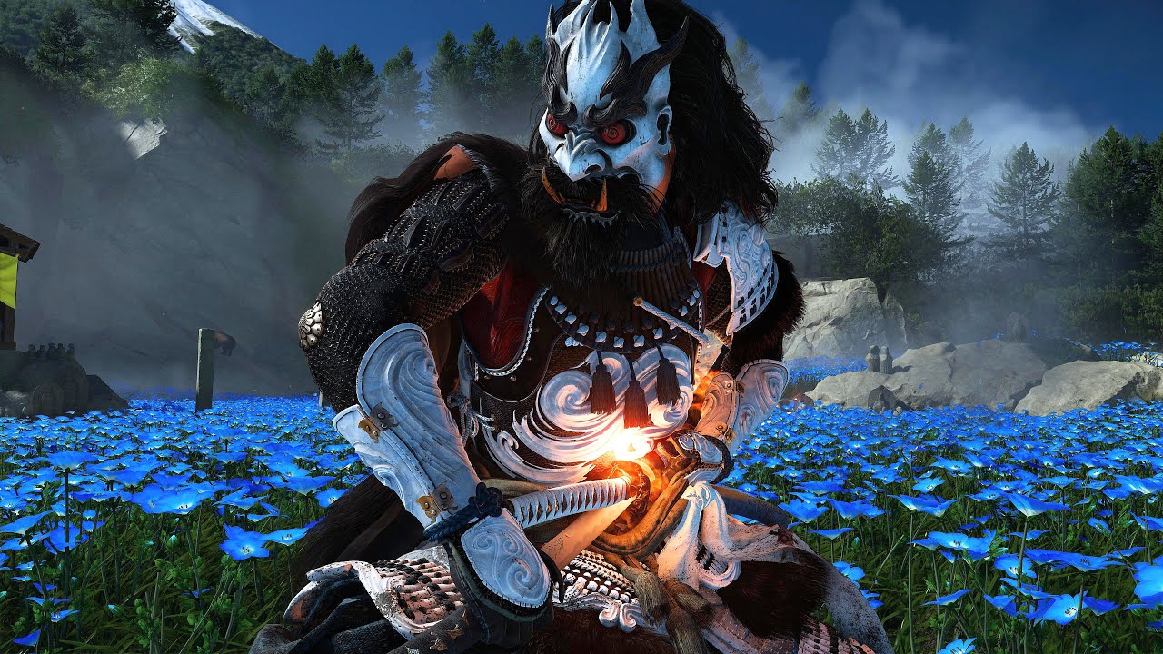 [羊蹄山戰鬼] 最高等級的不死者之鎧&積怨面具_MAX LEVEL Armor of the Undying Gameplay [PS5 PRO 4K 60FPS]
