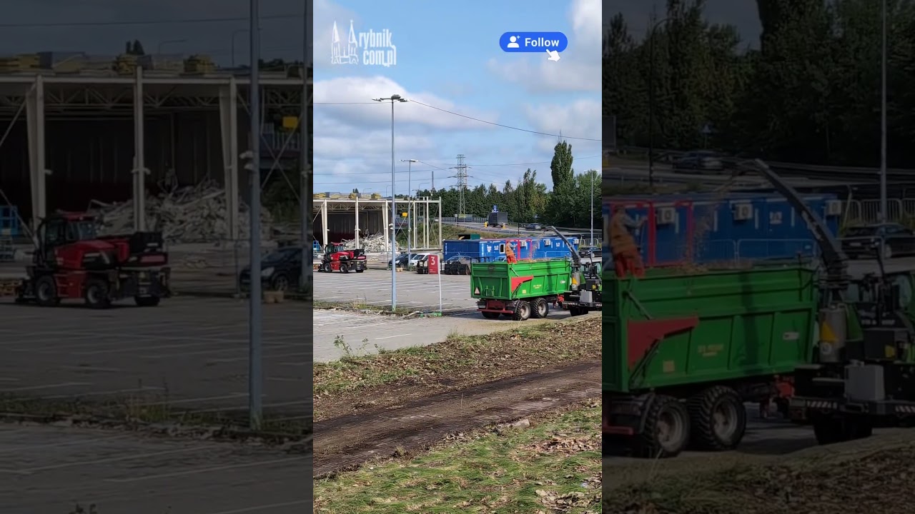 Dzieje się na terenie starego Tesco! Więcej informacji na naszym portalu #rybnik #budowa #news