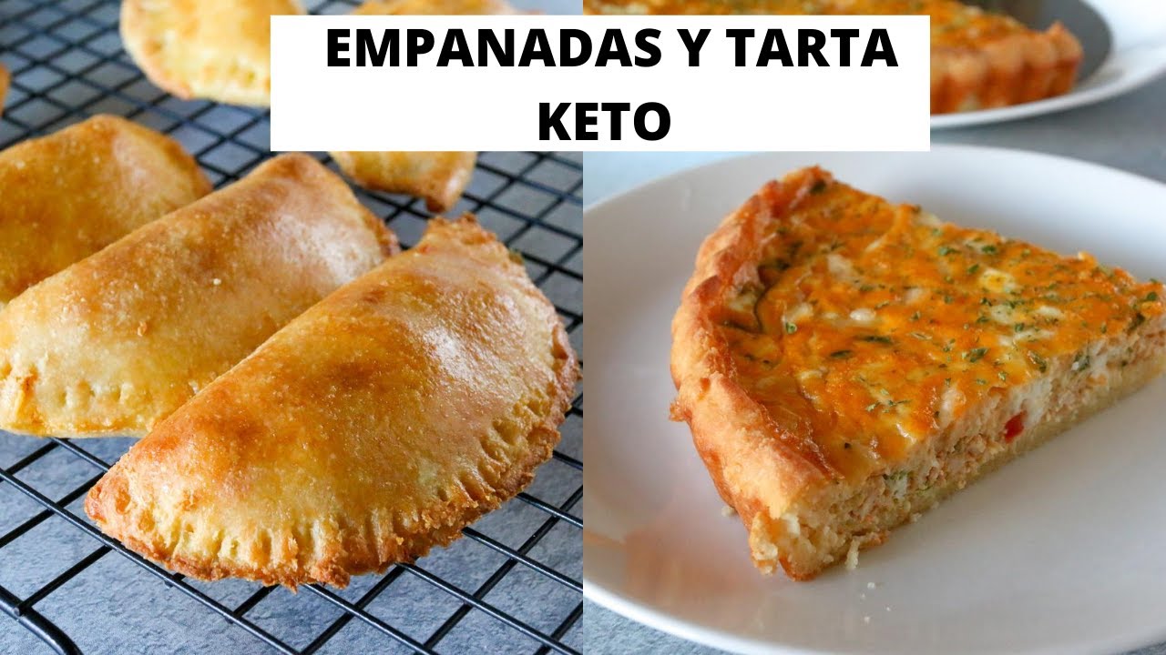 2 RECETAS KETO | EMPANADAS Y TARTA Demasiado buenas 😋