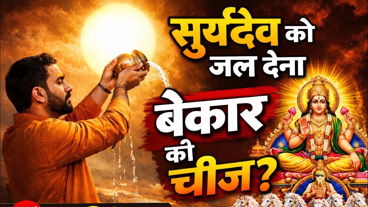 सूर्यदेव को जल देना अंधविश्वास है ?#hanuman#suryadev#video 