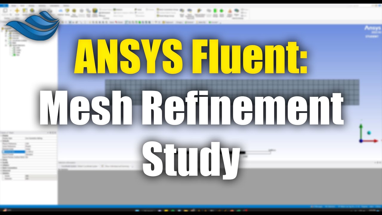 ANSYS Fluent: Исследование независимости сеток | Учебное пособие
