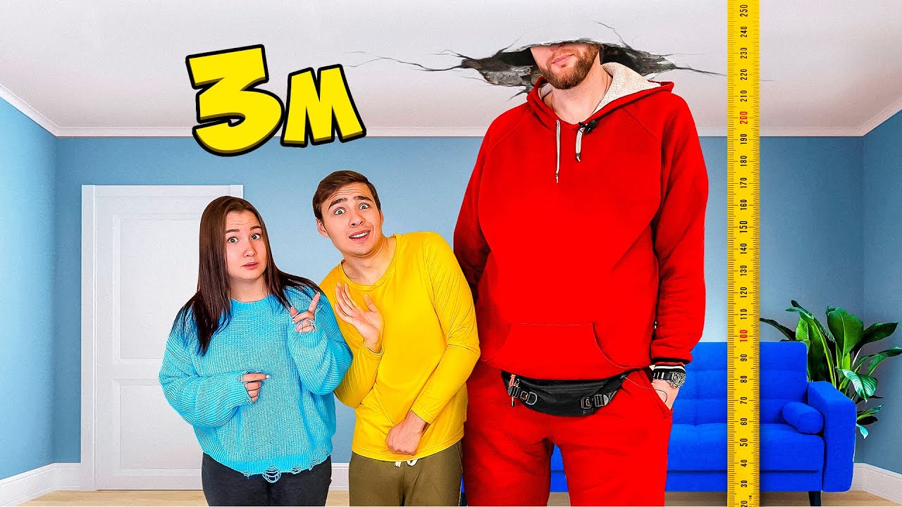 Самый Высокий Человек в Мире! Как заработать 1 000 000 ?