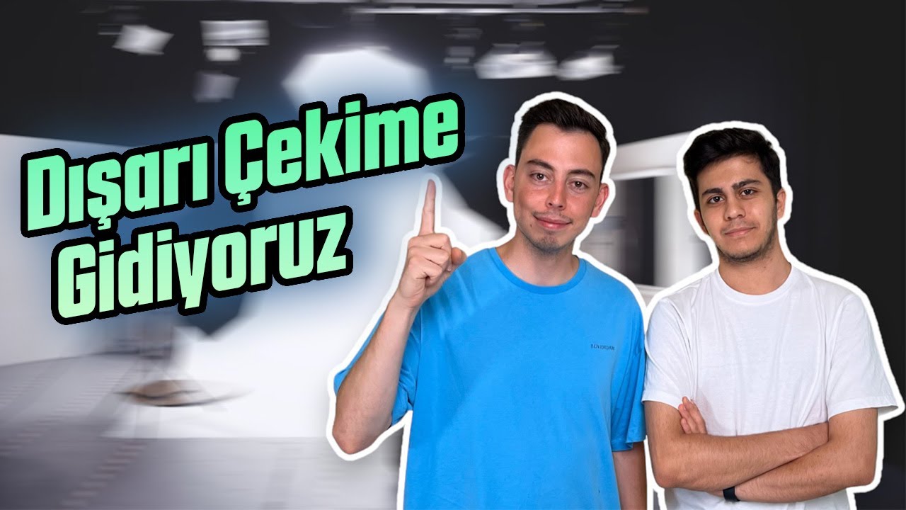 EKİPLE DIŞ ÇEKİME GİDİYORUZ! vLog!