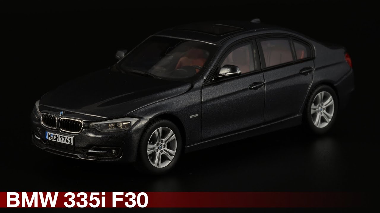 BMW 335i F30 /// Дилерская модель • Paragon /// Масштабные модели автомобилей BMW 1:43