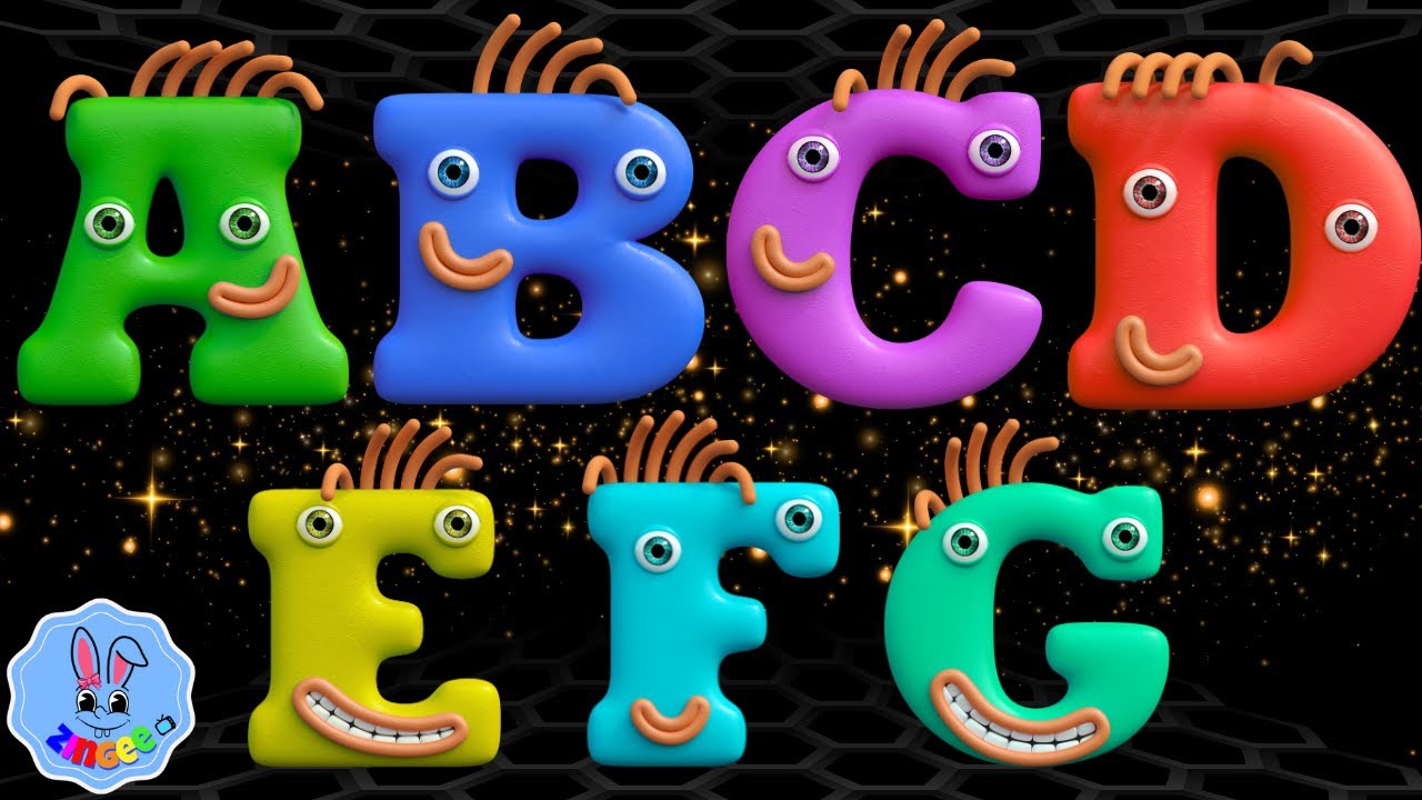 ABC Song for Preschoolers | Easy Alphabet Learning for Toddlers | Kids Educational Video |  ZingeeTV