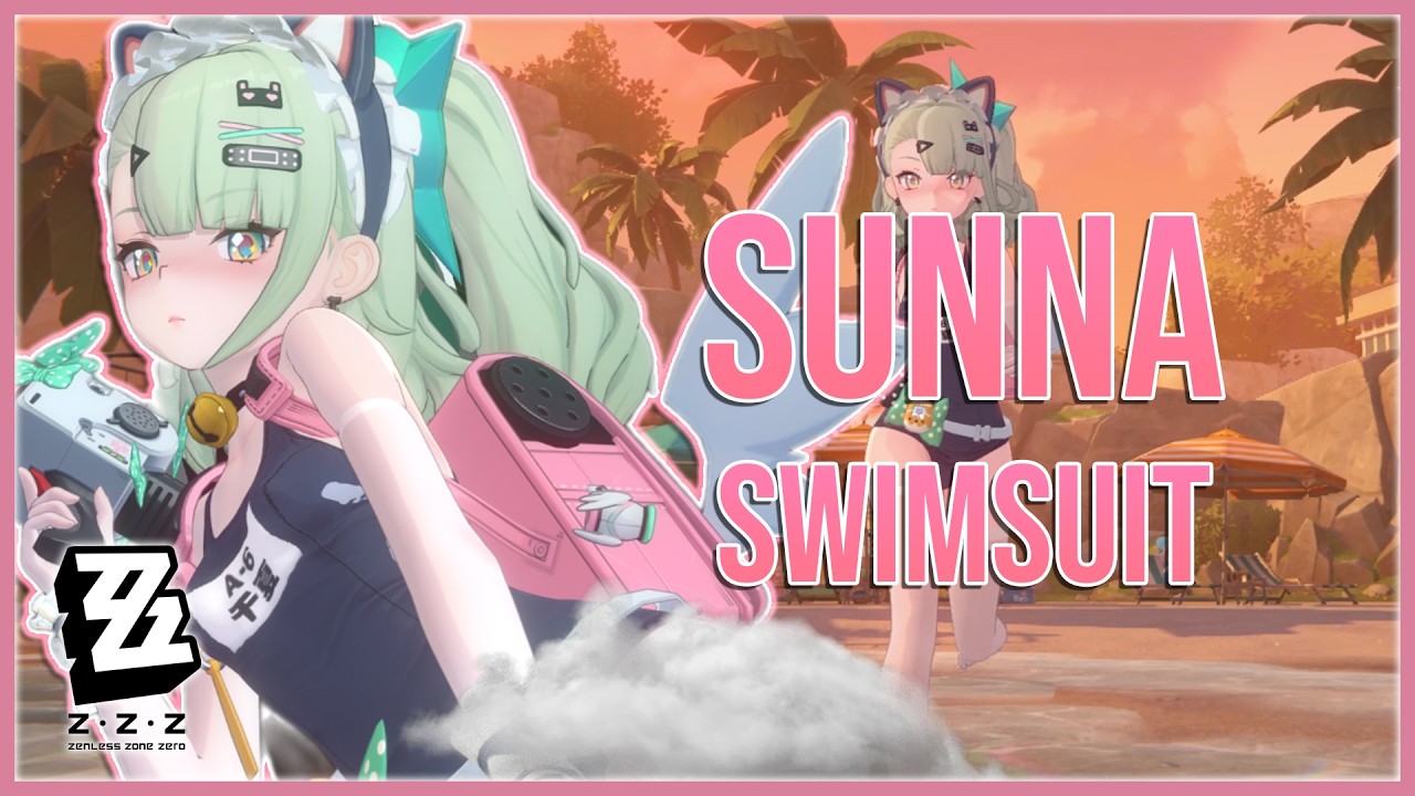 Sunna - Swimsuit Outfit (Skin Mod) | ZZZ