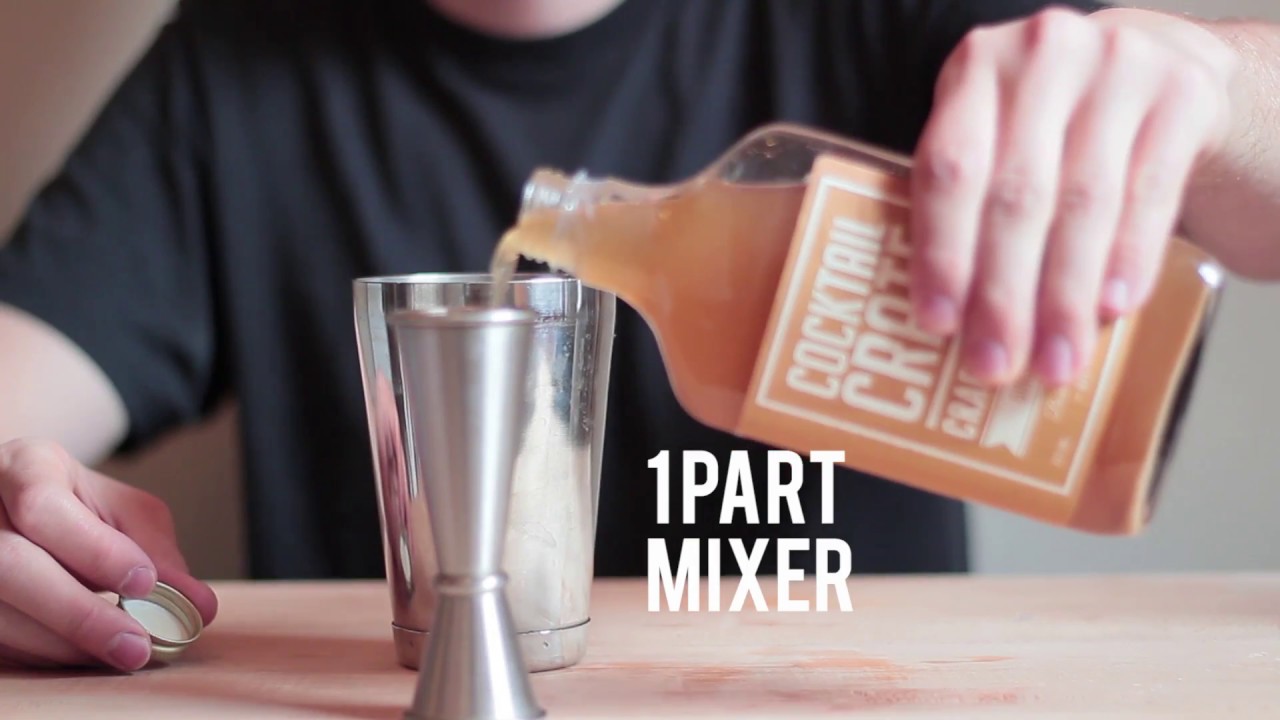 An effortless craft cocktail
