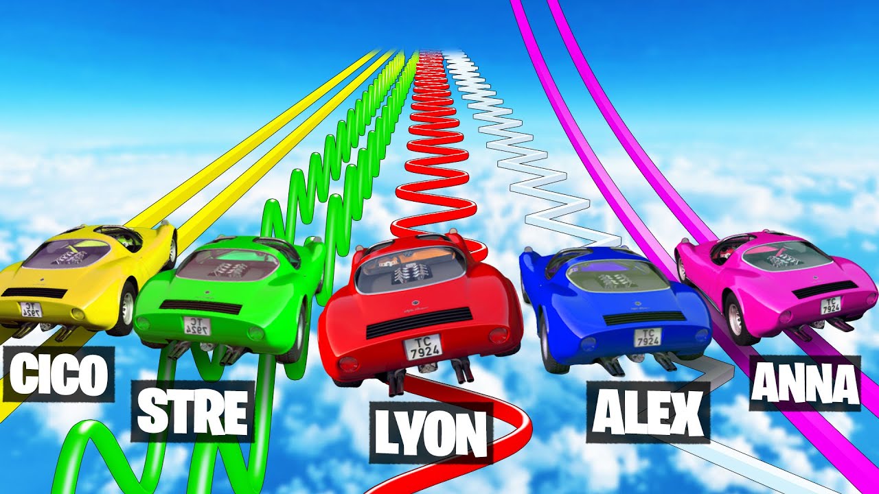SCEGLI la strada GIUSTA o MUORI contro i Tuoi Amici su GTA5!!
