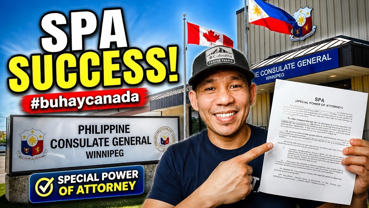Paano kumuha ng Special Power of Attorney sa Philippine Consulate & Explore Winnipeg #buhaycanada 