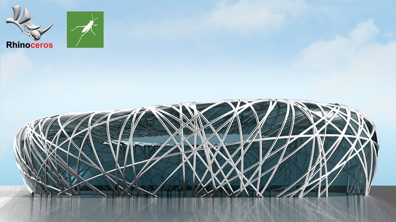 Grasshopper Tutorial for Beginners | Stadium Facade | Rhino