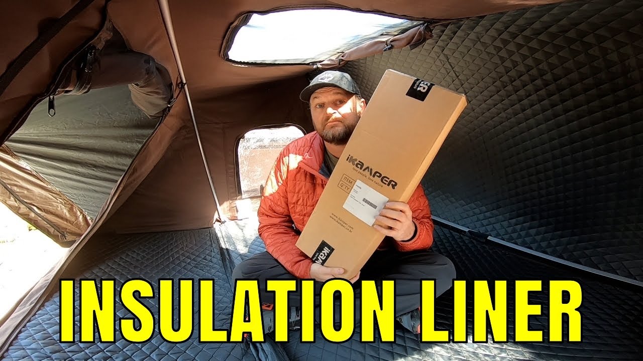 iKamper Skycamp V1 | Inner Insulation Liner | Unboxing & Install