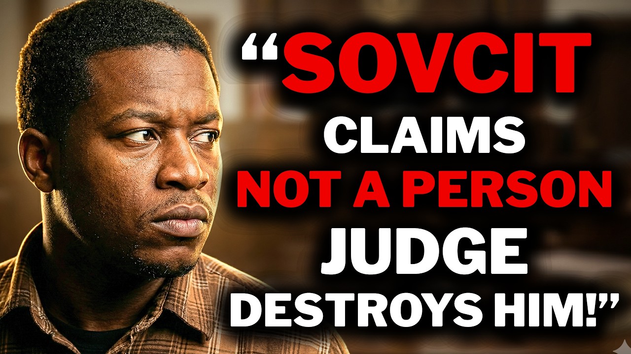 Sovereign Citizen &ldquo;I&rsquo;m Not A Person&rdquo; Defense&hellip; Judge DESTROYS It