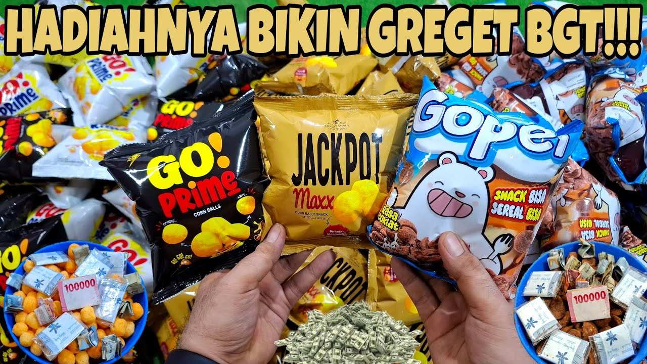 WOW!!! HADIAH UANGNYA BIKIN GREGET BGT!!! UNBOXING CIKI GOPEI vs JACKPOT MAX vs GO PRIME