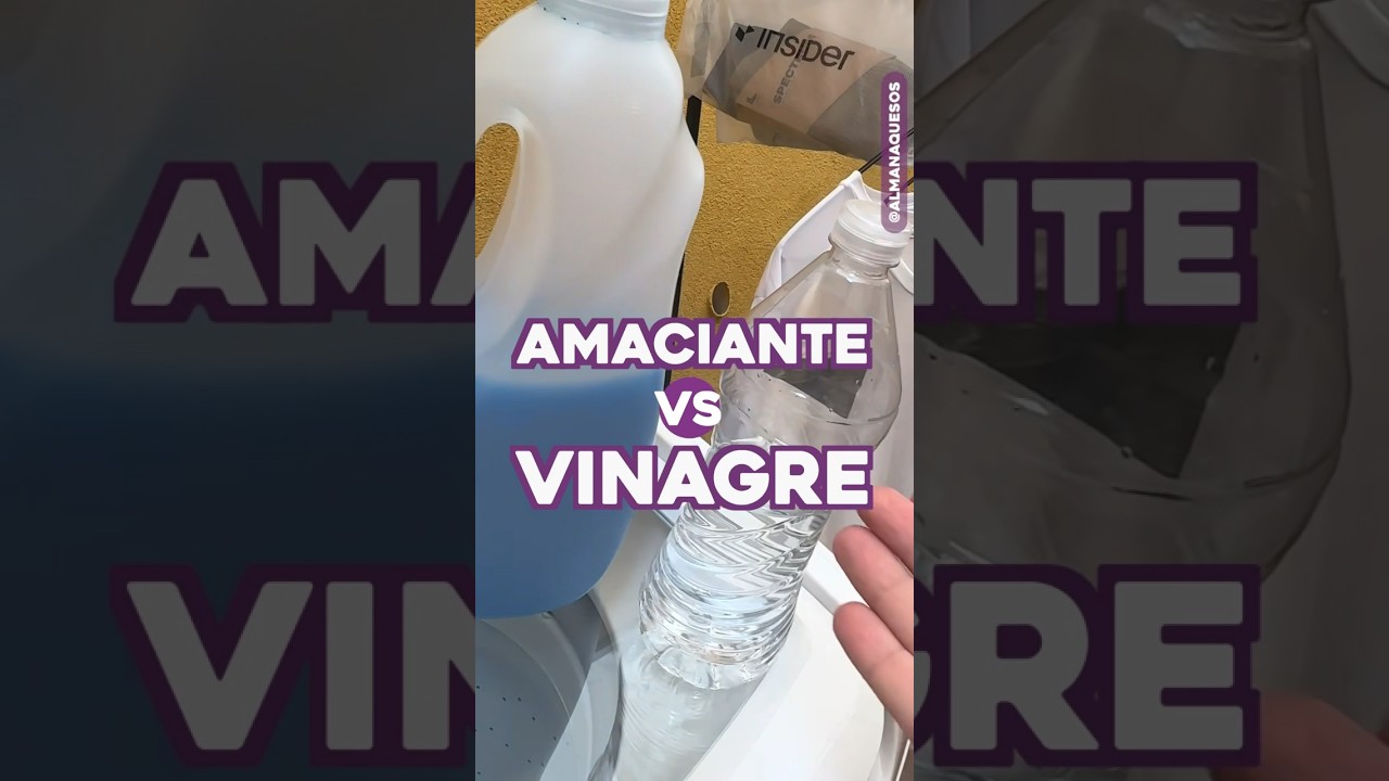 Amaciante ou Vinagre? #publi
