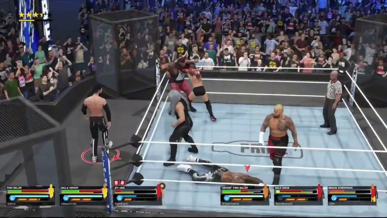 PURE WWE COMEDY WITH GANG 