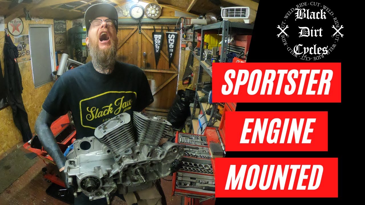 (Harley Davidson) Sportster Engine install