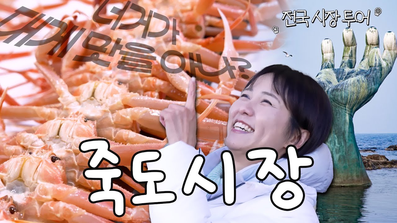 현직 대게 사장님이 알려주는 대게 잘 고르는 법 ㅣ 전국시장투어 ep.01 포항 죽도시장