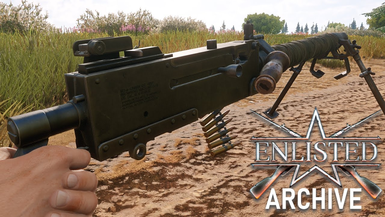 Enlisted Showcase - Browning M1919A4