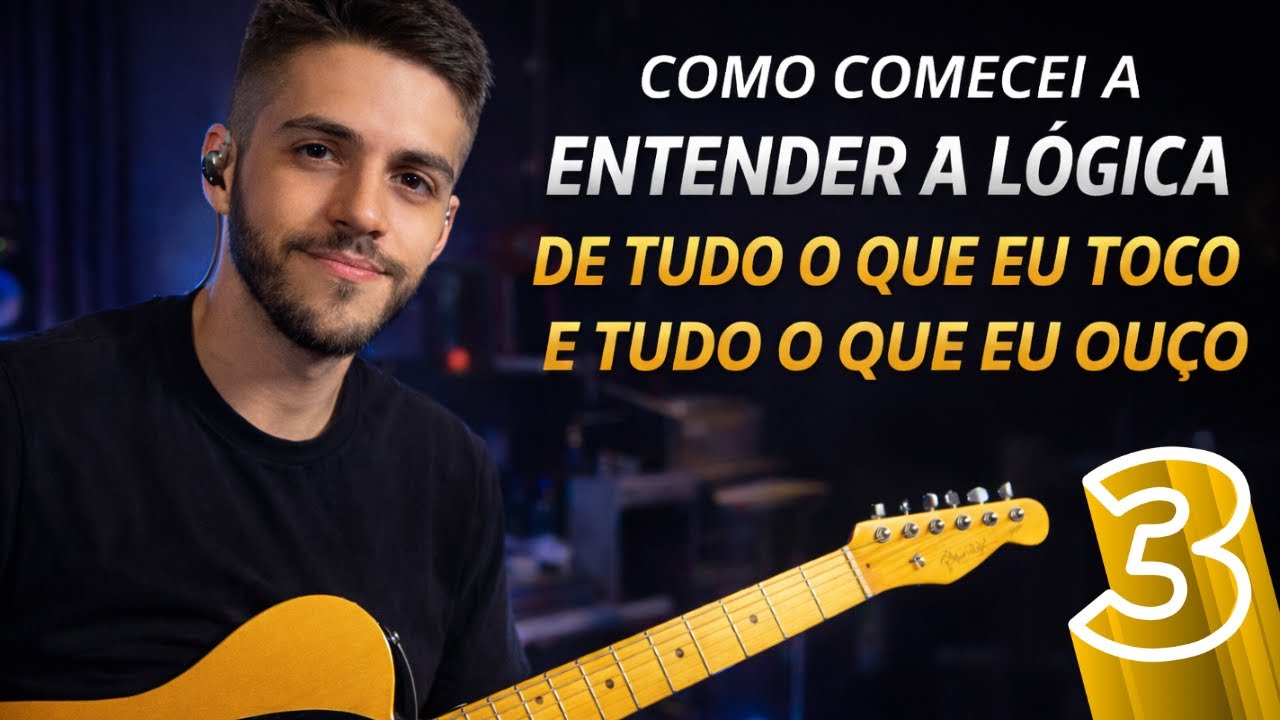 ESSA ESCALA QUE ME AJUDOU A: Tirar solos de ouvido, Fazer a guitarra cantar a música, improvisar BEM