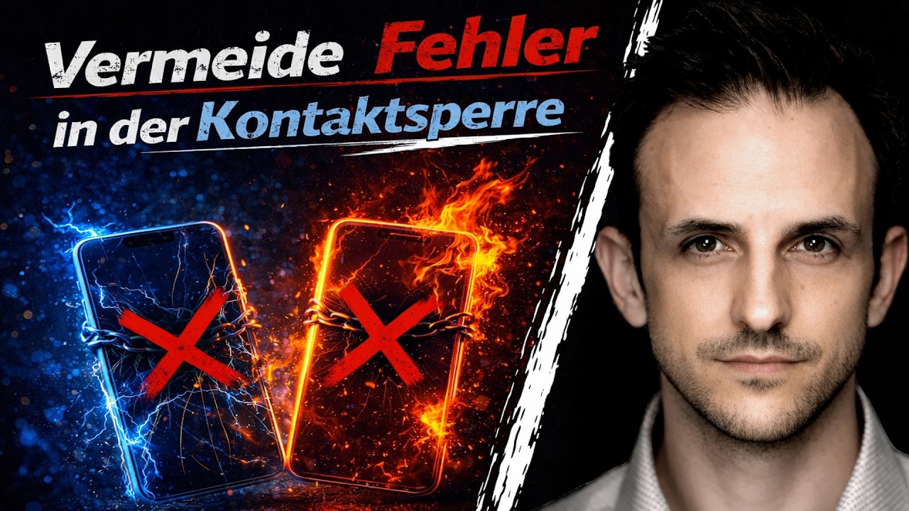 Mach diese Fehler auf keinen Fall in der Kontaktsperre!