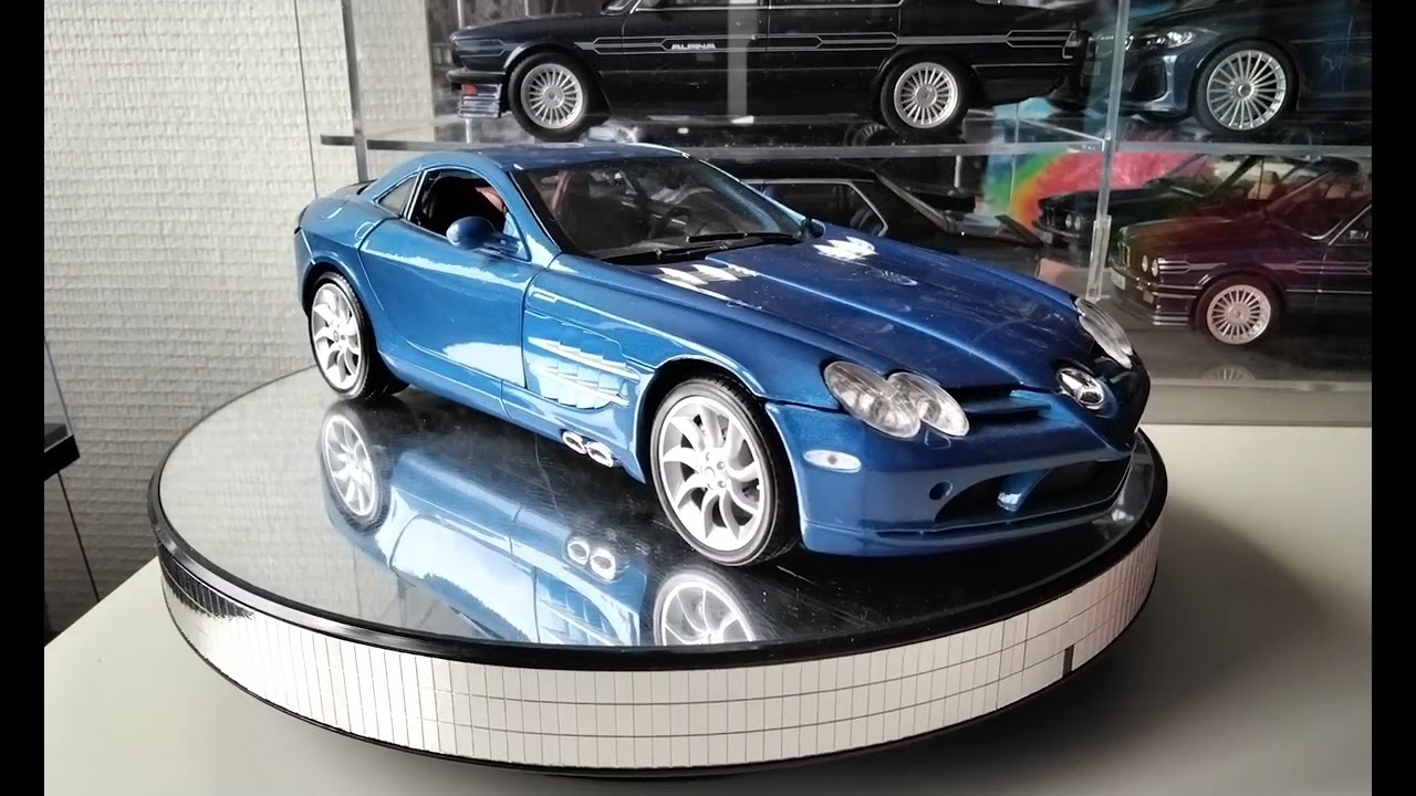 1 18 Mercedes SLR MC LAREN  Bleu n°   Of   Maisto