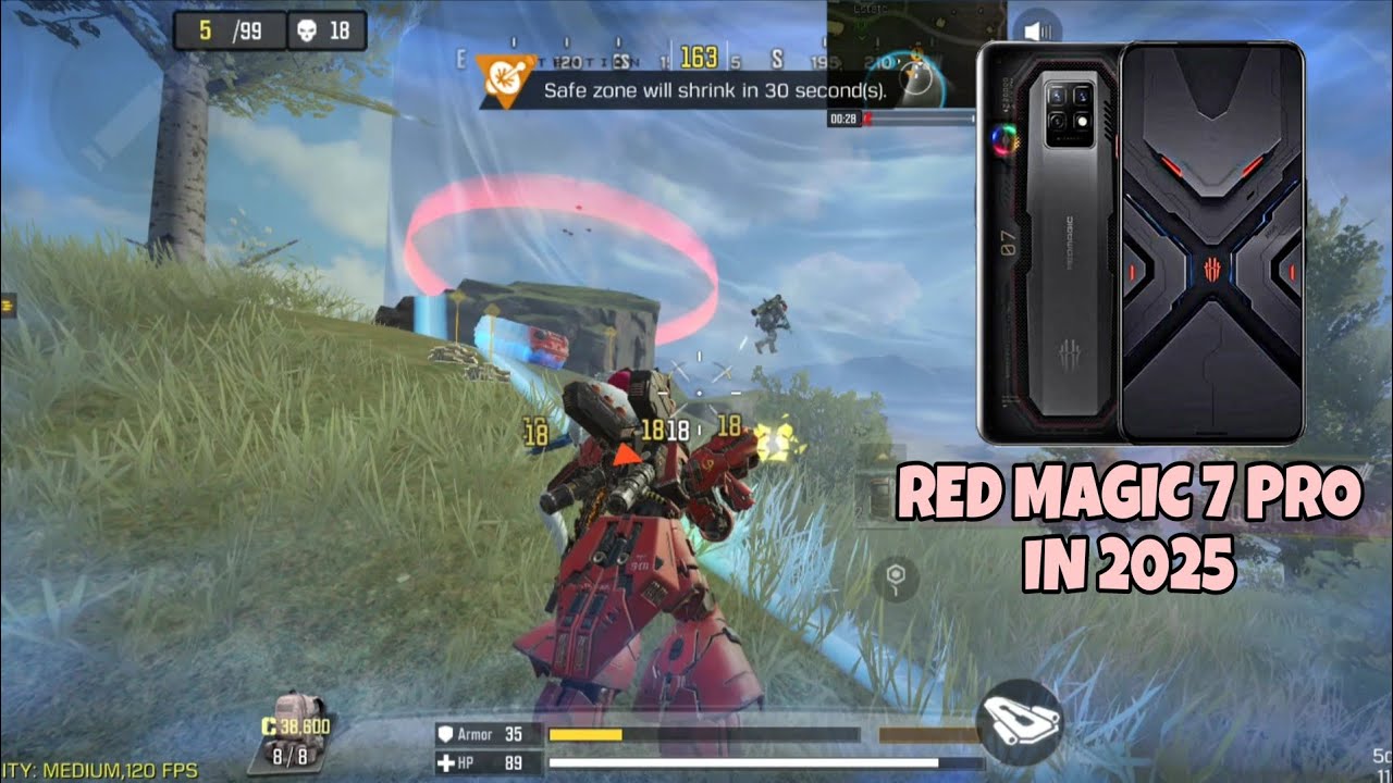 RED MAGIC 7 PRO IN 2025?! | ULTRA FPS CODMOBILE BR GAMEPLAY