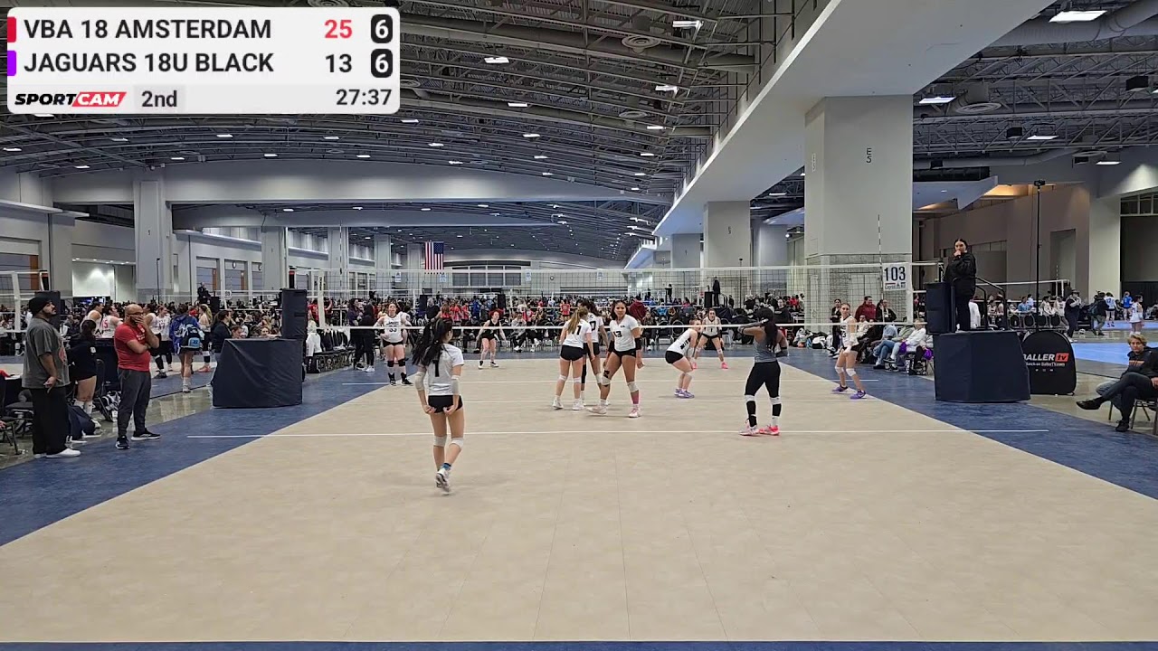 VBA 18 Amsterdam vs Jaguars 18u Black - D2M3