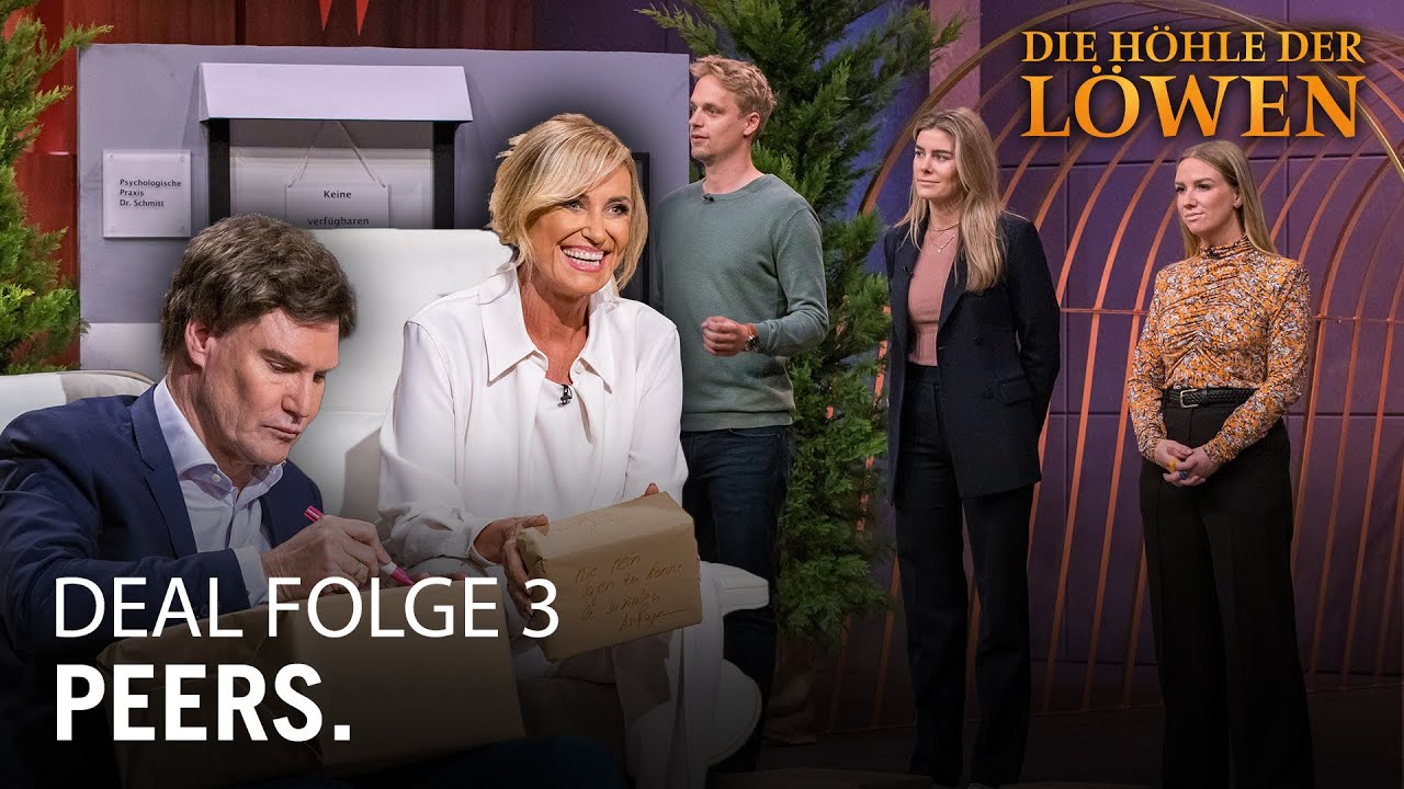 DEAL! peers. - Psychologische Online-Gruppenkurse 🗣️ | Folge 3 | Die Höhle der Löwen