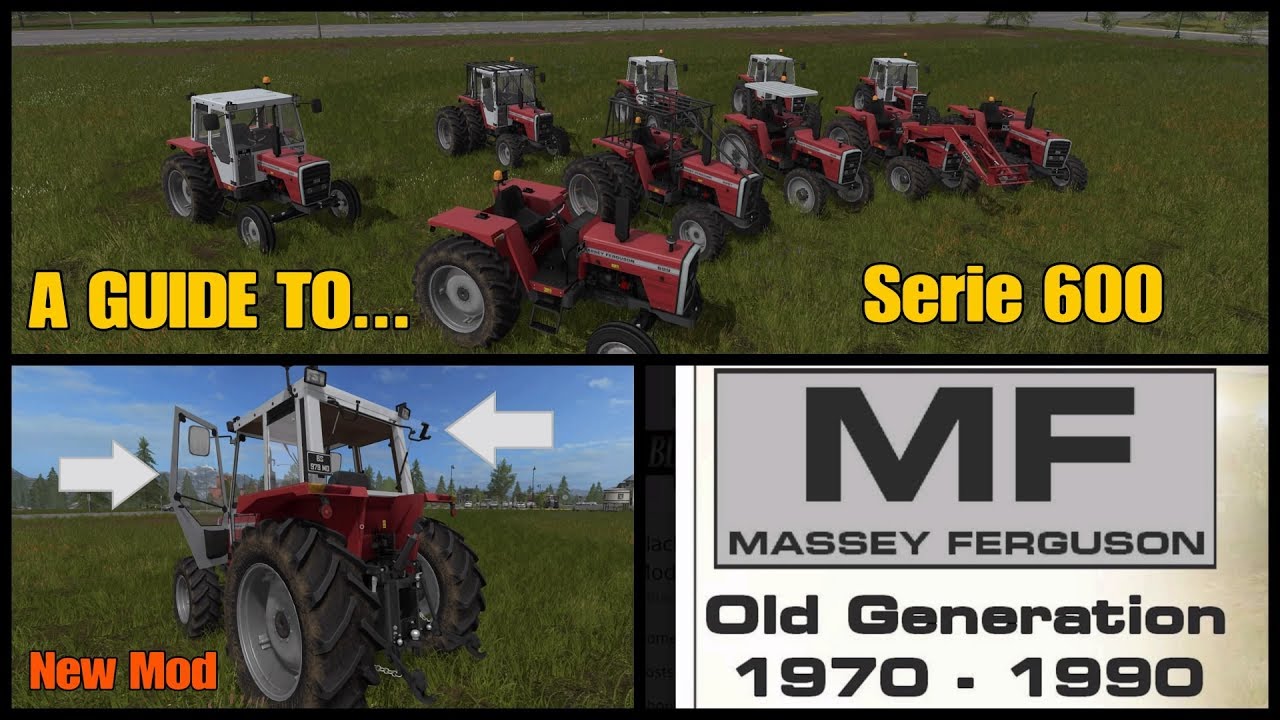 Farming Simulator 17 PS4: A Guide to... MF Serie 600s (New Mod)