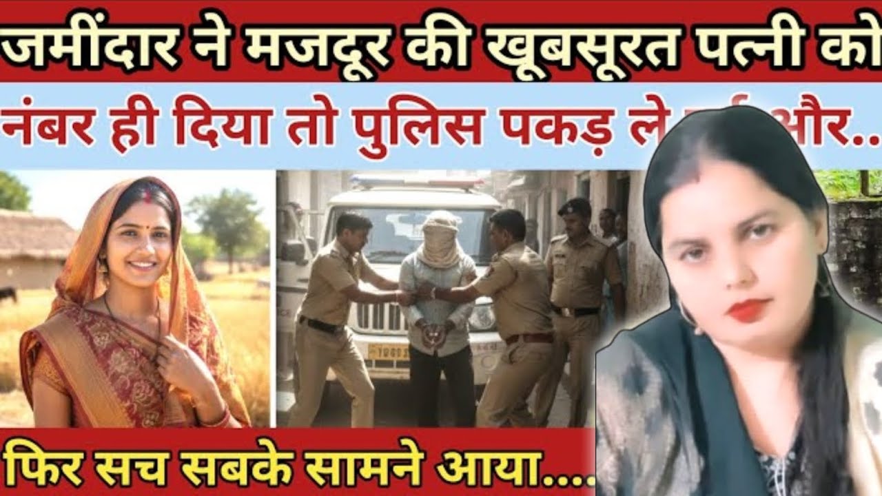गरीबों का फायदा उठाते हुए जमींदार ने मजदूर की पत्नी को नंबर ही दिया तो पुलिस ने पकड़ा|| Rajasthan