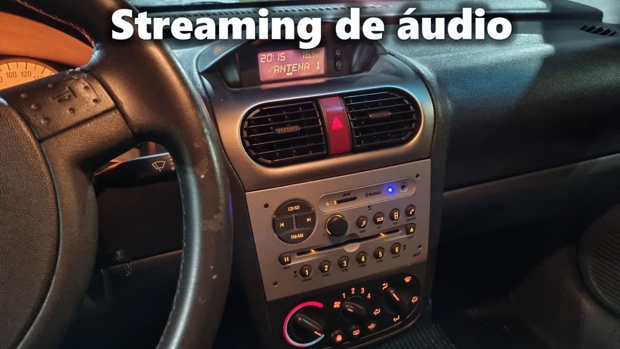 Rádio Original do Corsa Montana CDP 2700 - Funções e Bluetooth