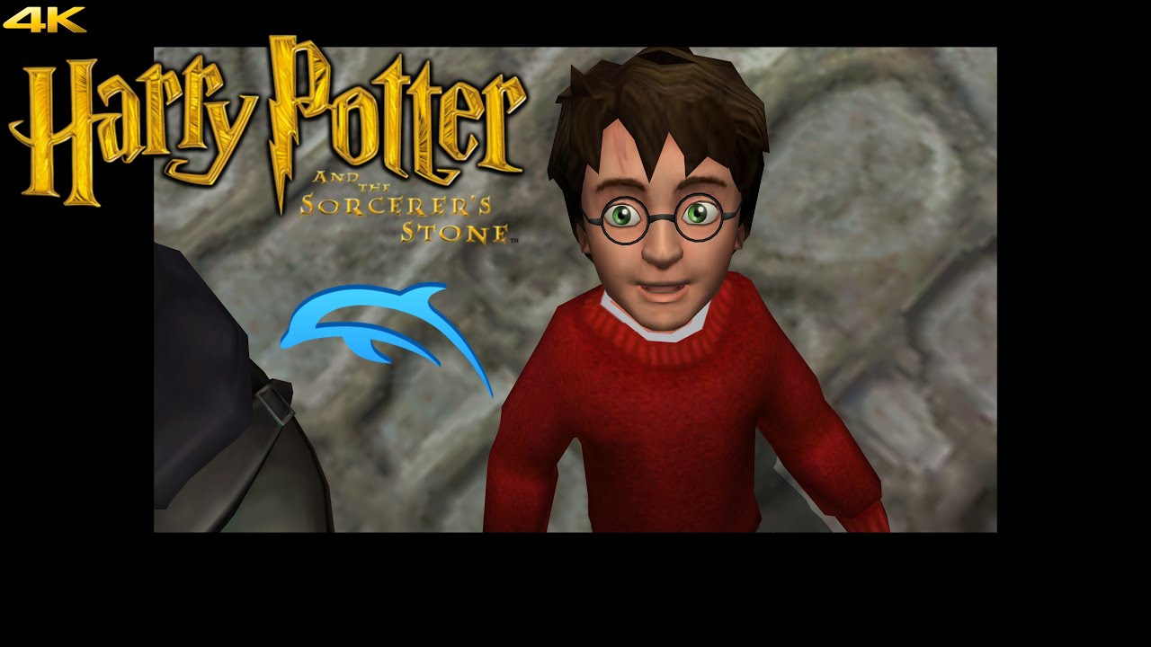 Dolphin 5.0-16116 | Harry Potter and the Sorcerer's Stone 4K 60FPS UHD | GC Emulator PC Gameplay