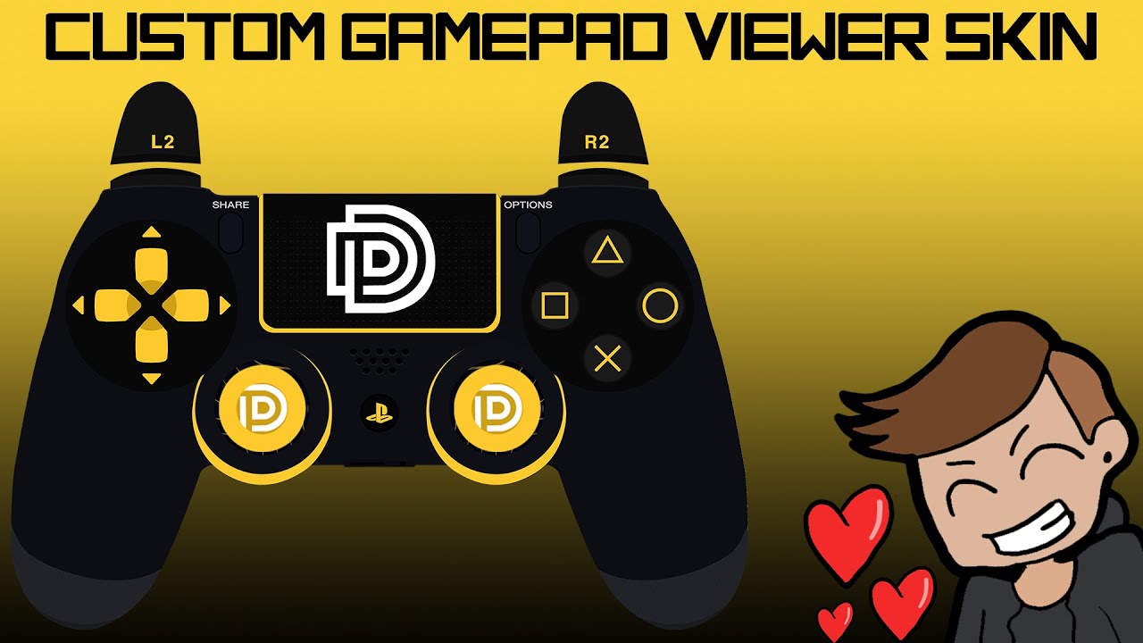 How to make a custom Gamepad Viewer skin!