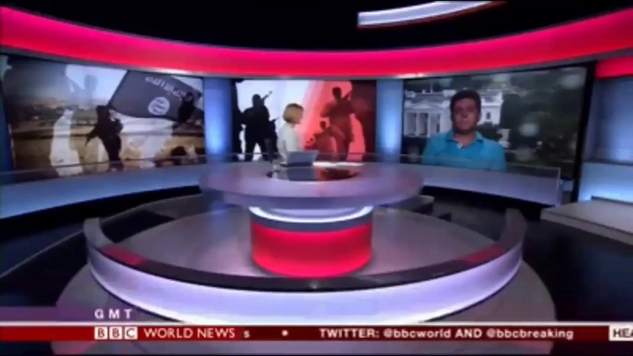 Hadi Pir, Yazidi activist, talks with the BBC
