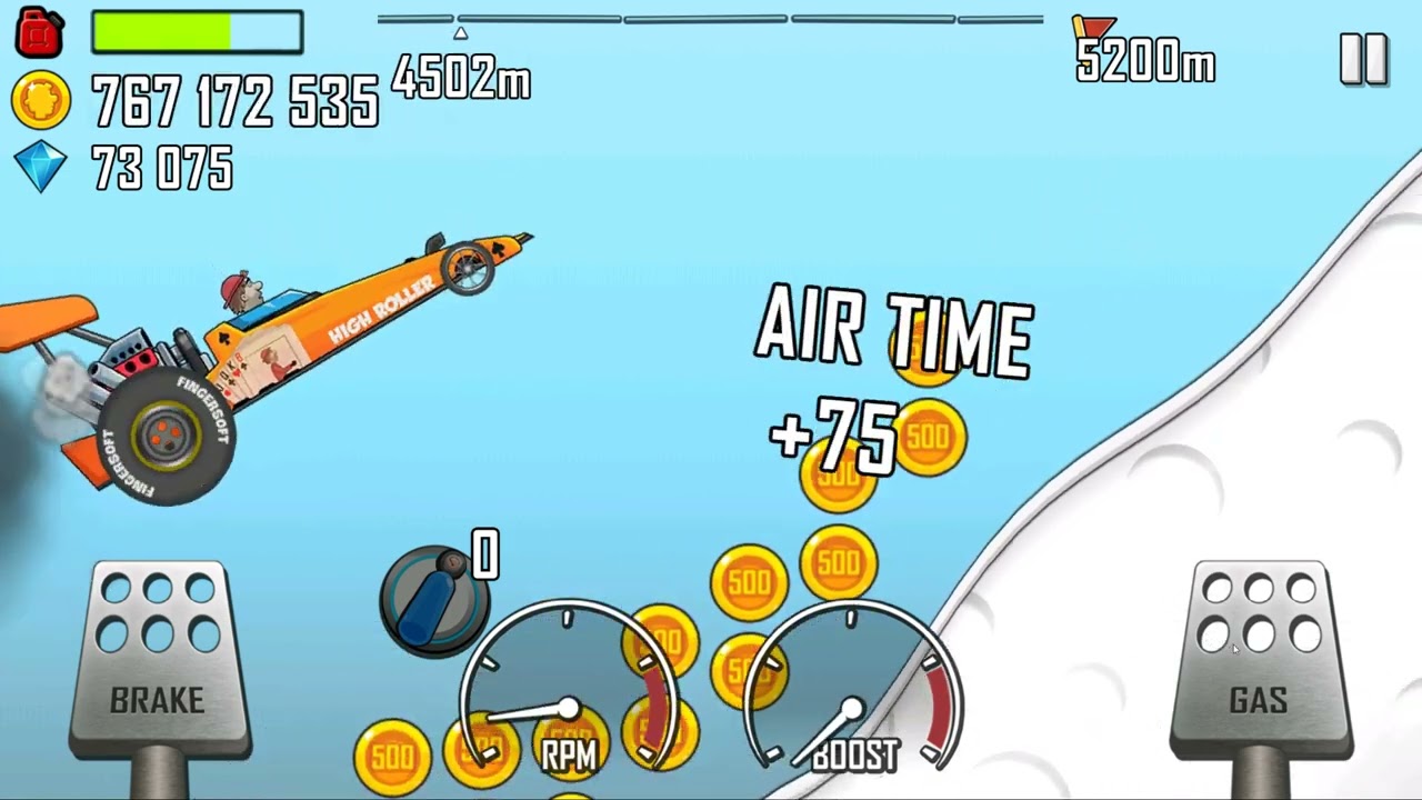 Hill Climb Racing Dragster + Arctic 4892 WR