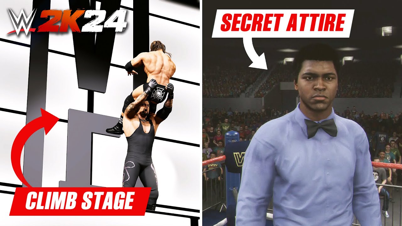 WWE 2K24: 9 Awesome WRESTLEMANIA Secrets & Easer Eggs!