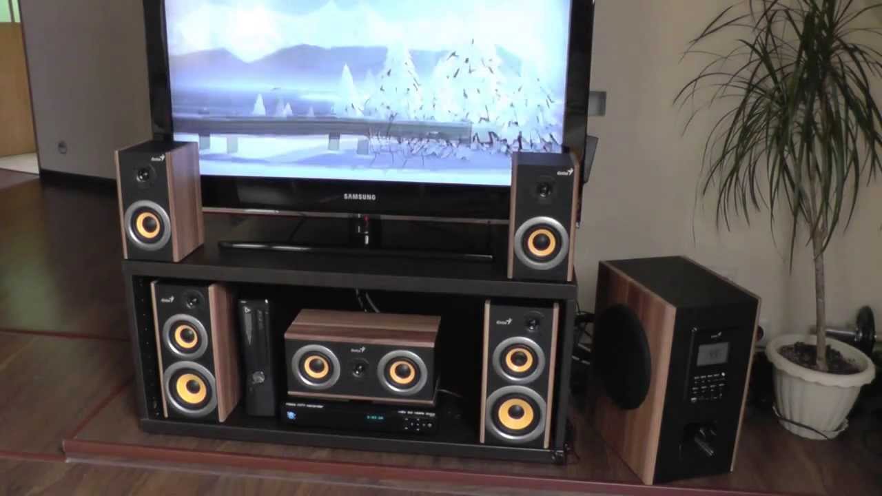 Głośniki Genius SW-HF5.1 5200 - Test dźwięku