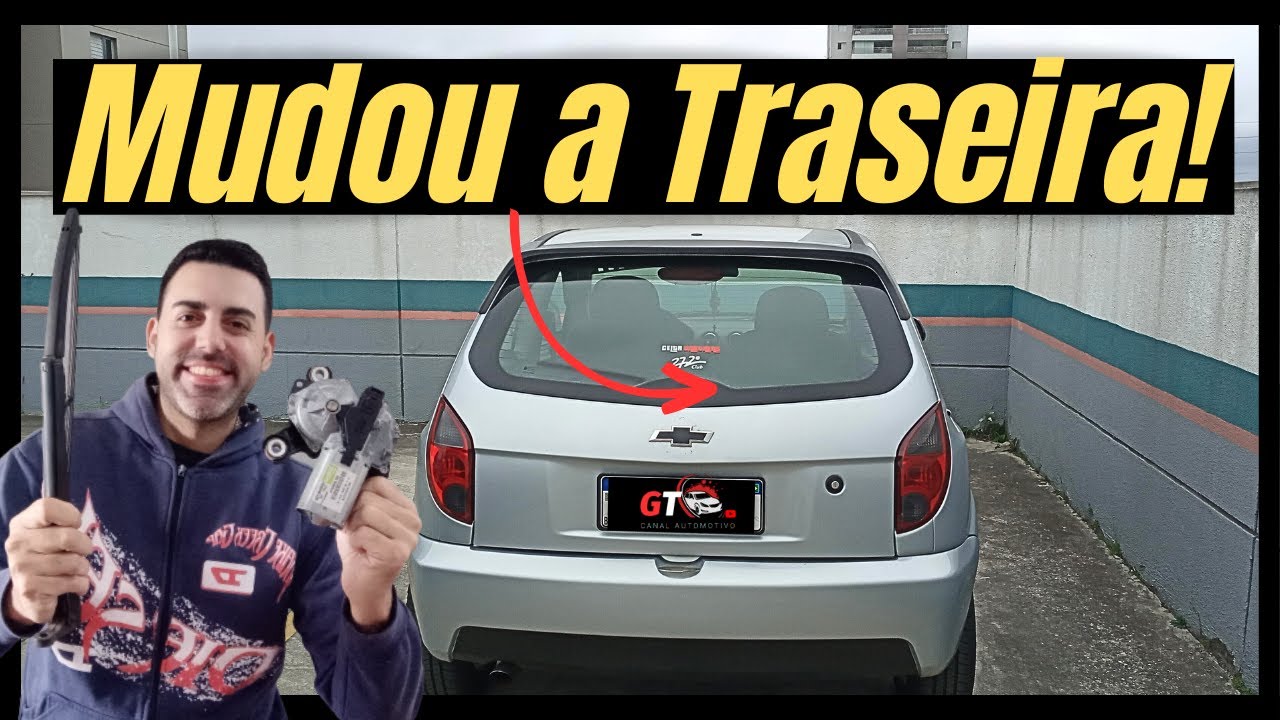 Como Remover o Limpador Traseiro do Celta para Mudar o Visual