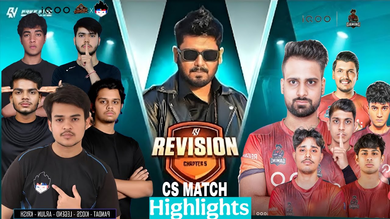Revision Chapter 5 CS Match &ndash; Best Moments & Insane Gameplay of IQOO OGXTSG !